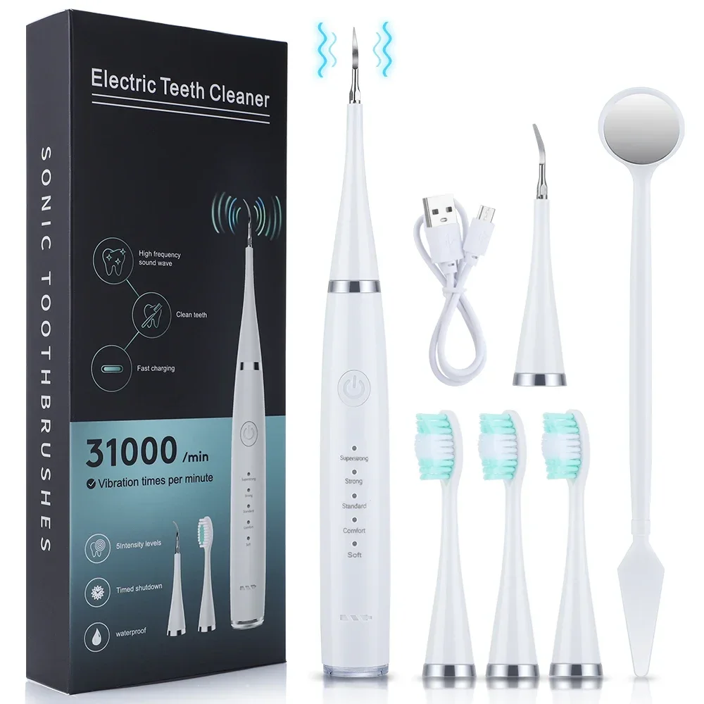 Teeth Whitening Mouthwash - Ultraschall-Zahnsteinentferner zur Zahnreinigung, Entfernung von Zahnbelag,