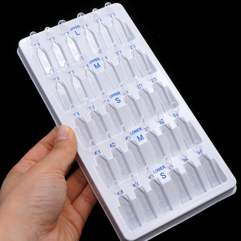 Teeth Whitening Moulds - 30Pcs Dental Veneers Mold Kit Anterioren