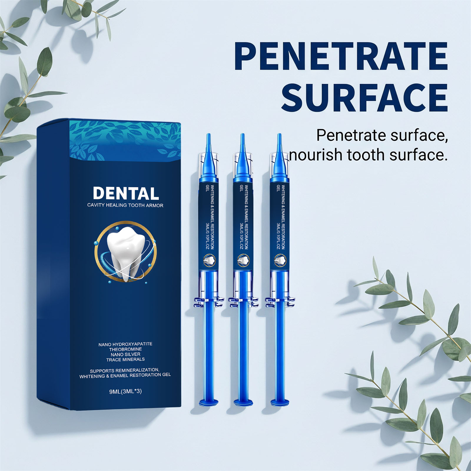 Teeth Whitening Near Me - Gum Care Gel Mundpflege-Serum Zähne Tiefenreinigung