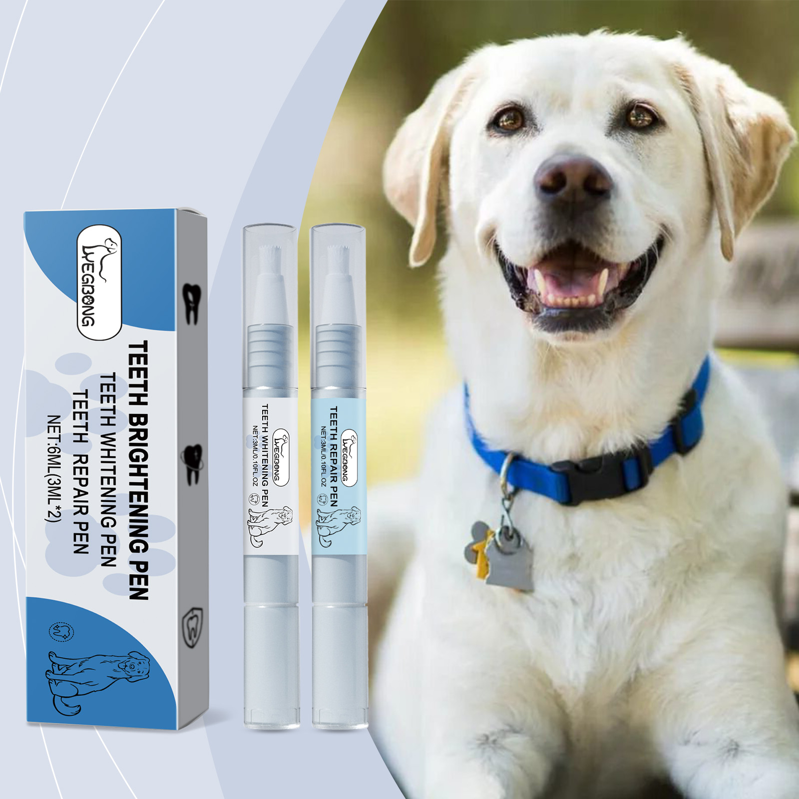 Haustier-Zahnaufhellungsstift- – Teeth Whitening Pens Bewertung und Preis